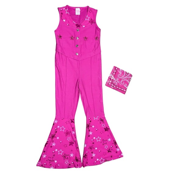 Spirit Western Barbie the Movie Halloween Costume Youth Size Small 4-6 New - Picture 2 of 11